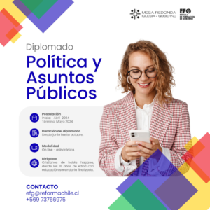 Inicia postulación al Diplomado en Política y Asuntos Públicos